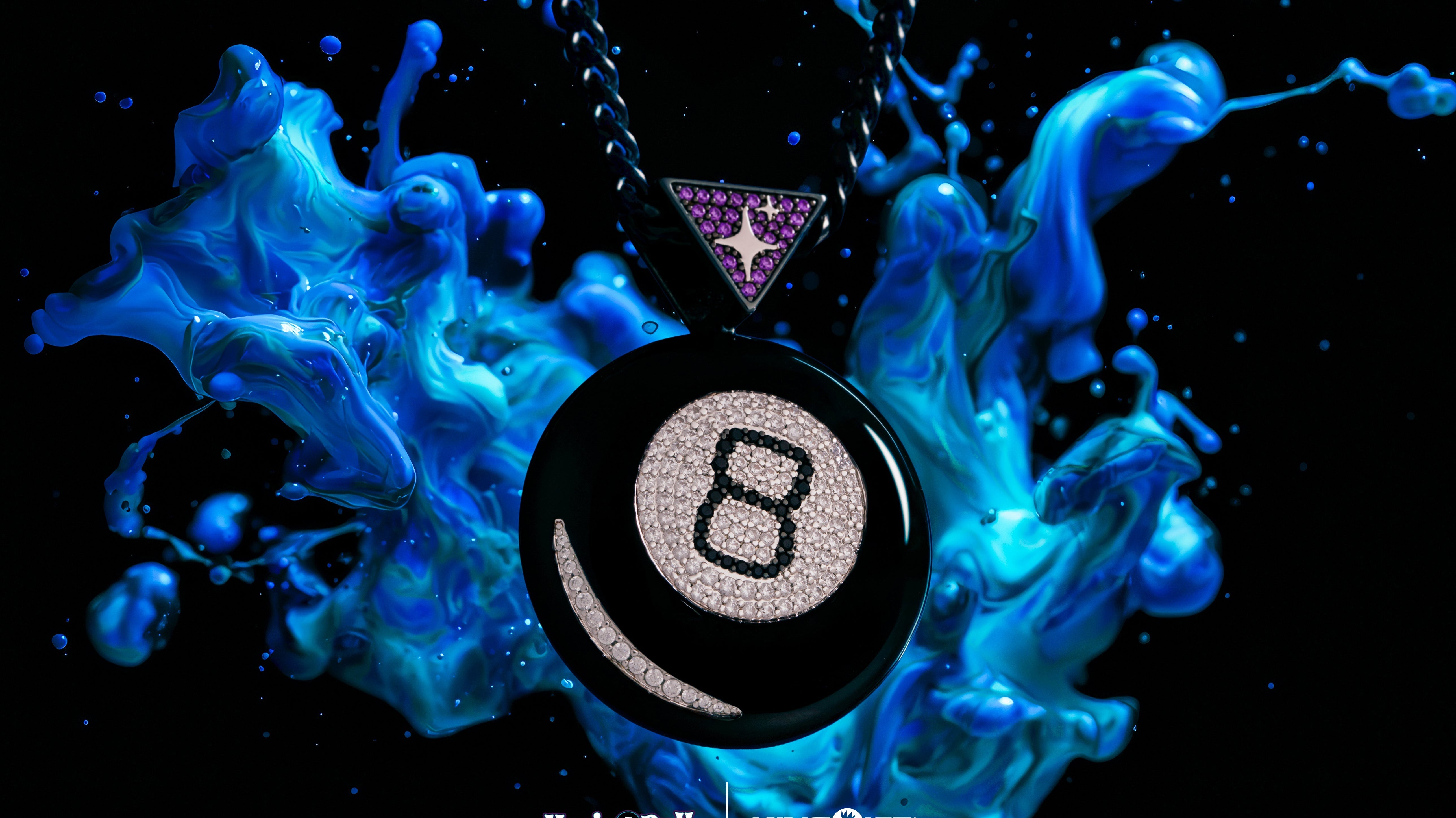 Magic 8 Ball x King Ice: From Floating Dice to Cuban Link Chains and Ice
