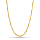 Gold Plated / 14K Gold / 24" 4mm Franco Chain