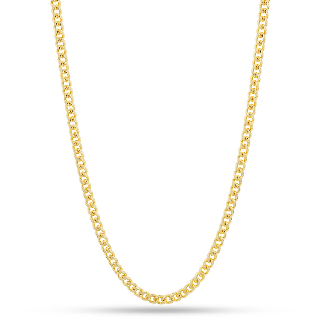 Gold Plated / 14K Gold / 30" 5mm Miami Cuban Link Chain