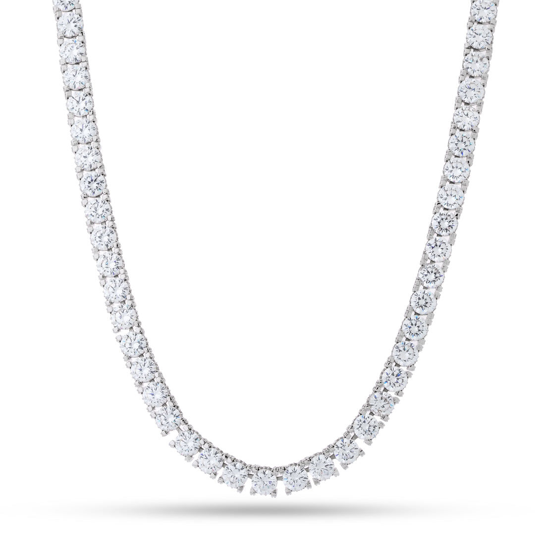 6mm Icy Tennis Chain in Gold Plated / White Gold / 20" by King Ice