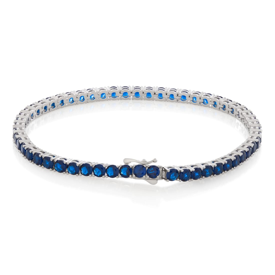 4mm Sapphire Tennis Bracelet in by King Ice