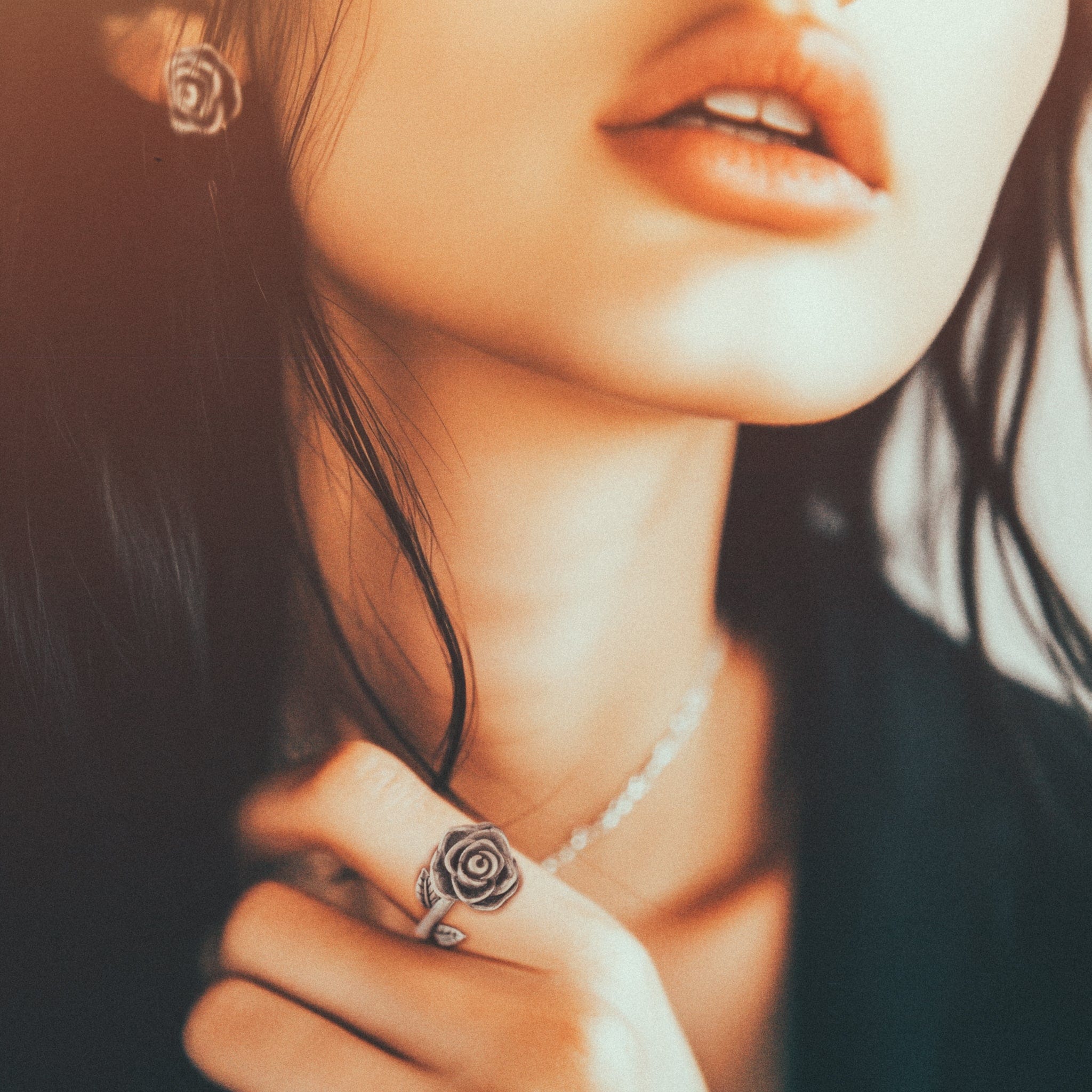 Antique Rose Ring in by King Ice