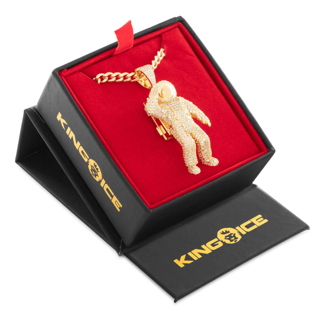 Astronaut Necklace in by King Ice
