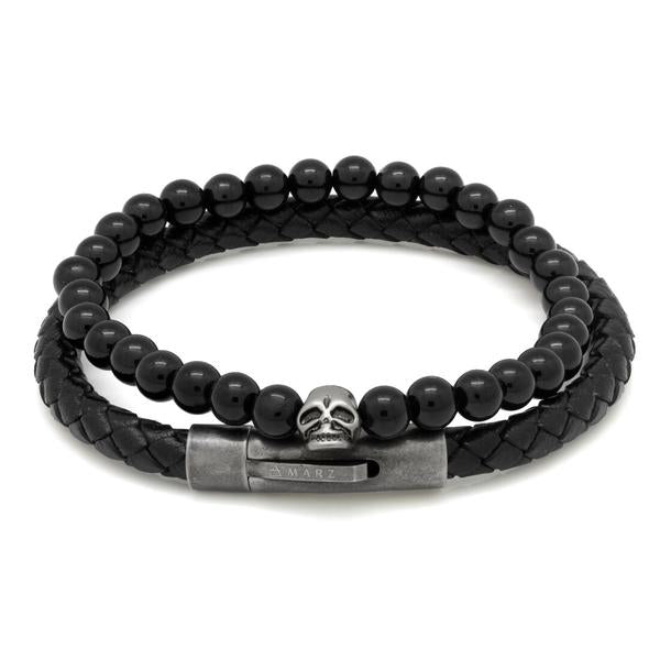 Attunement Bracelet Set in Black / 8" by King Ice