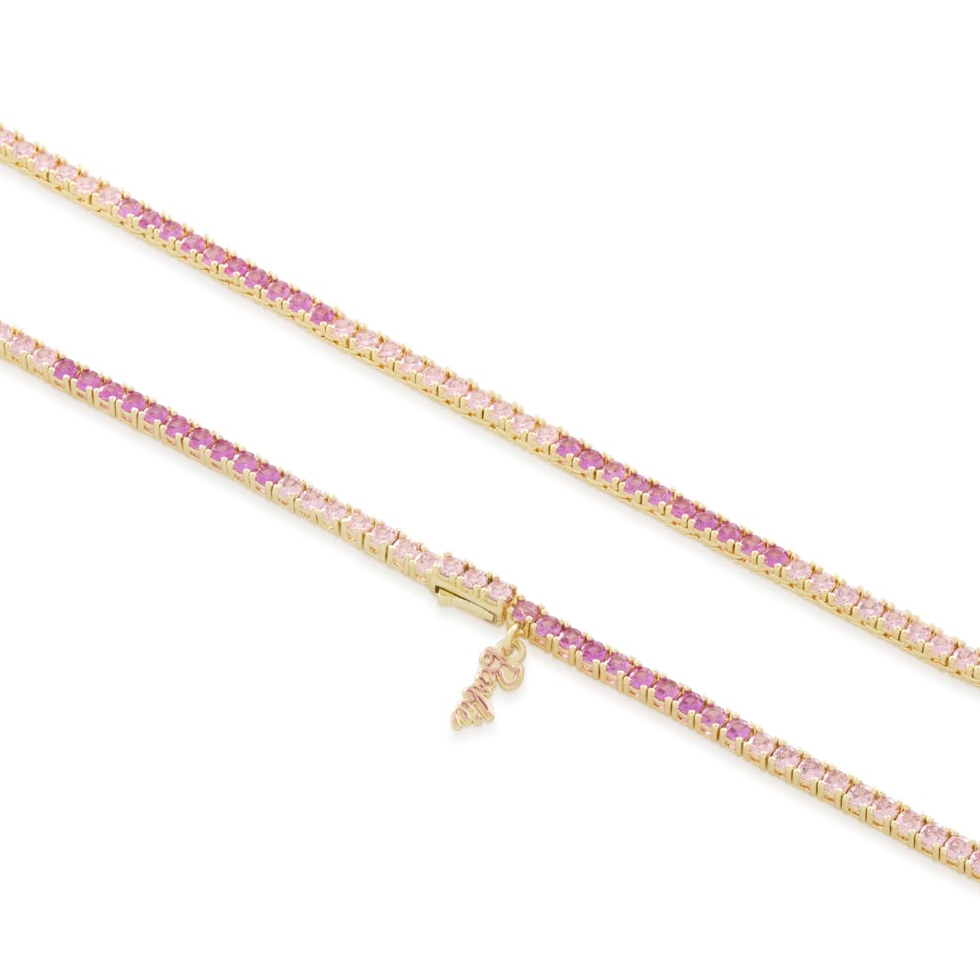 Barbie x King Ice - 3mm You Can Be Anything Tennis Chain in by King Ice