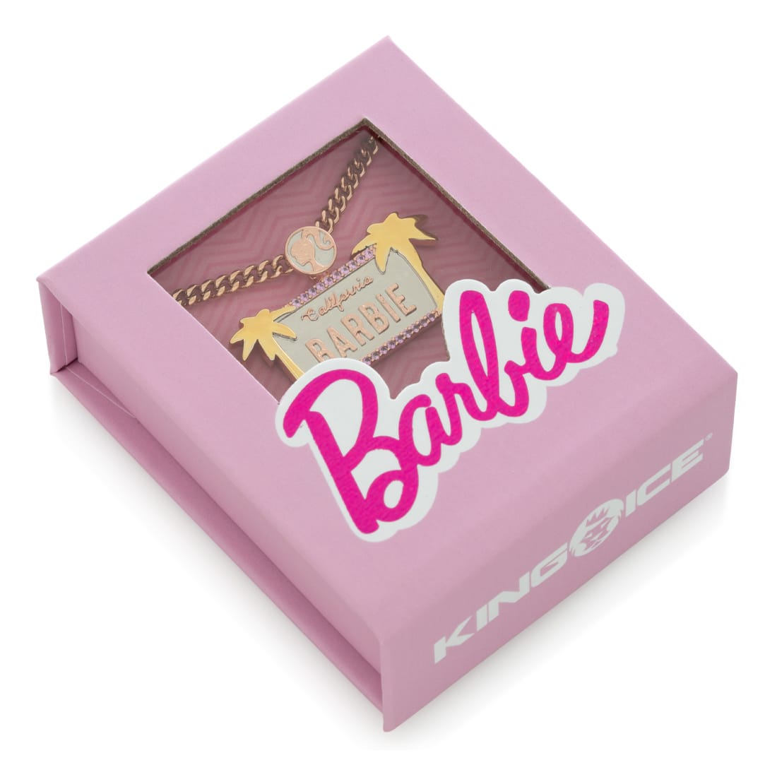 Barbie x King Ice - West Coast, Best Coast Necklace in 2" by King Ice