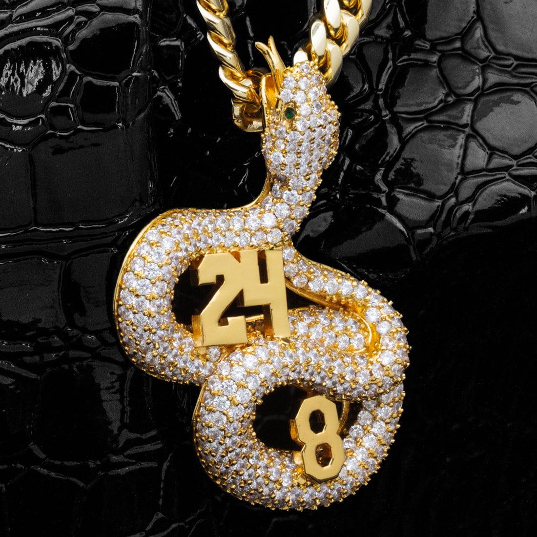 Black Mamba Eras Necklace in by King Ice