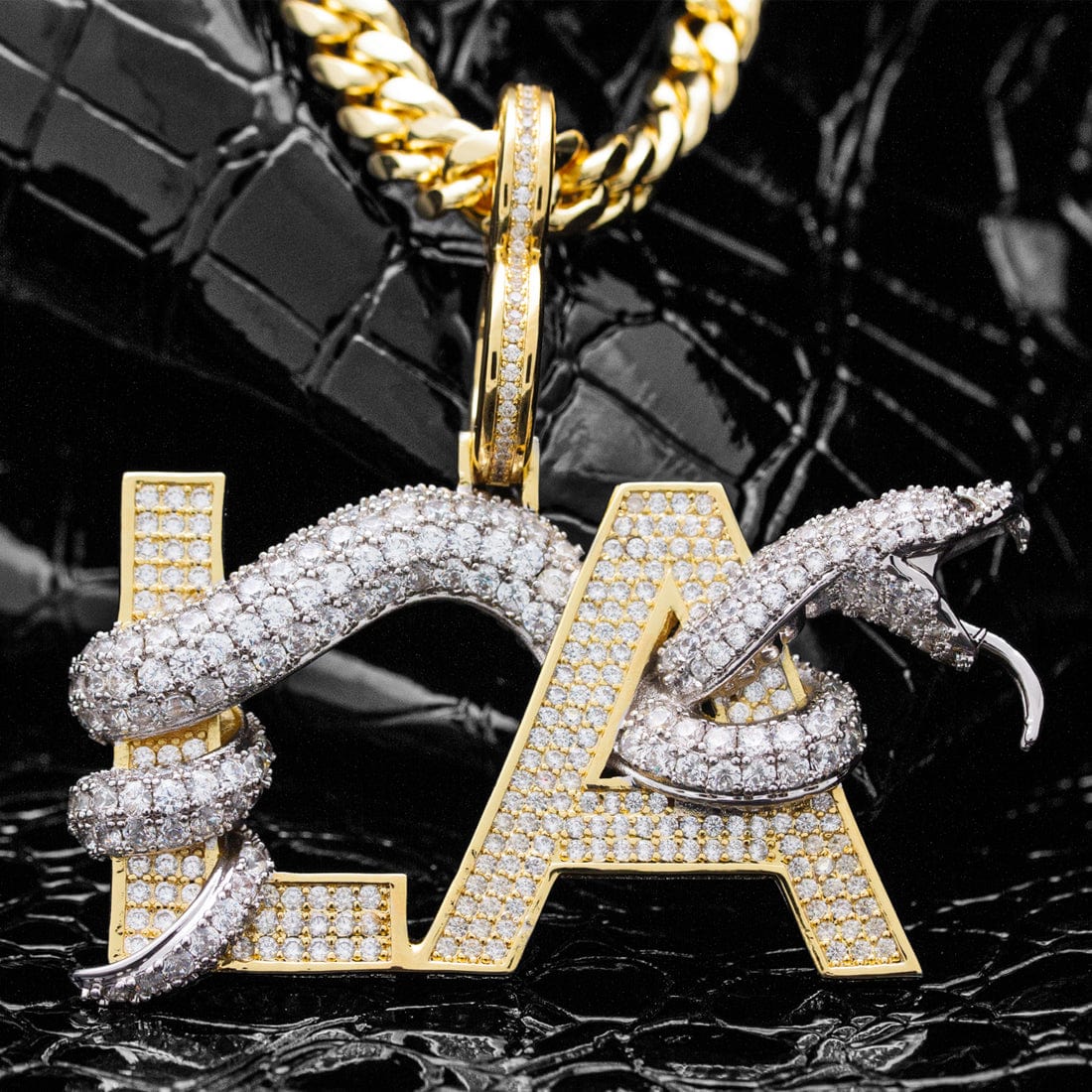 Black Mamba LA Necklace in by King Ice
