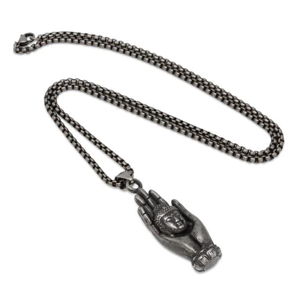 Buddha Hand Necklace in by King Ice