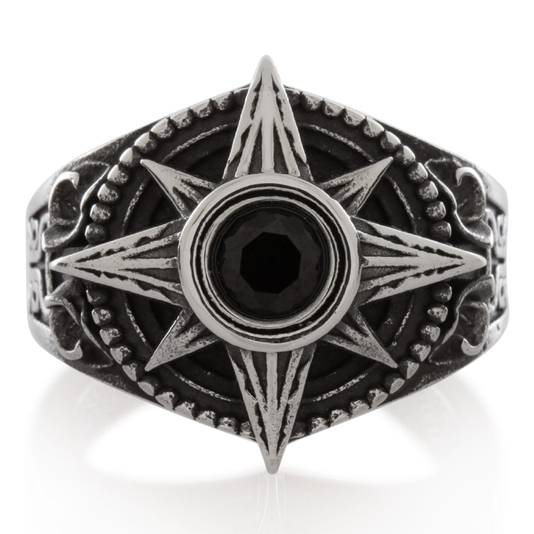 Compass Rose Ring in by King Ice