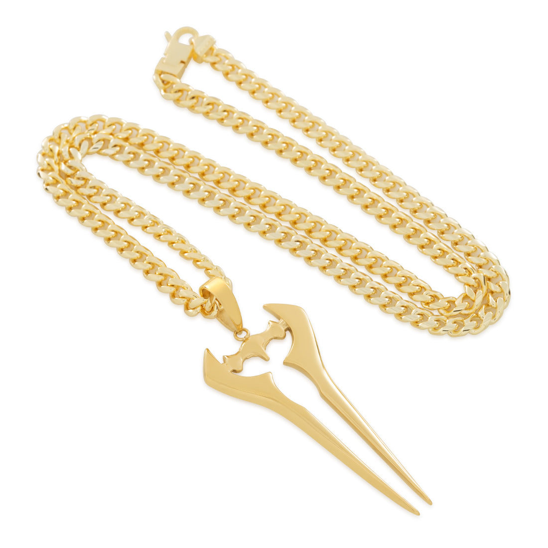 Halo x King Ice - Energy Sword Necklace in by King Ice