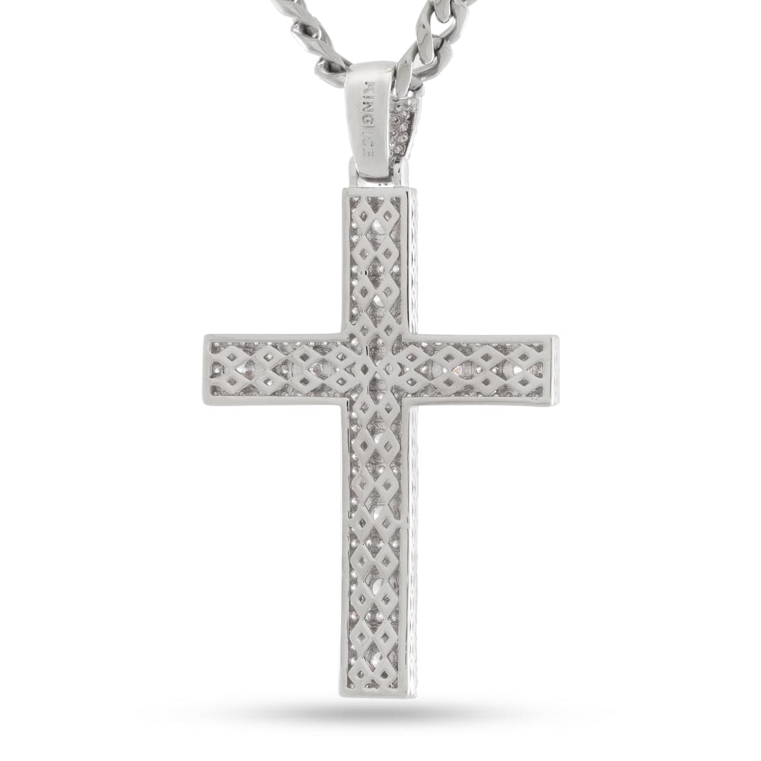 Cross of Centrality Necklace in by King Ice
