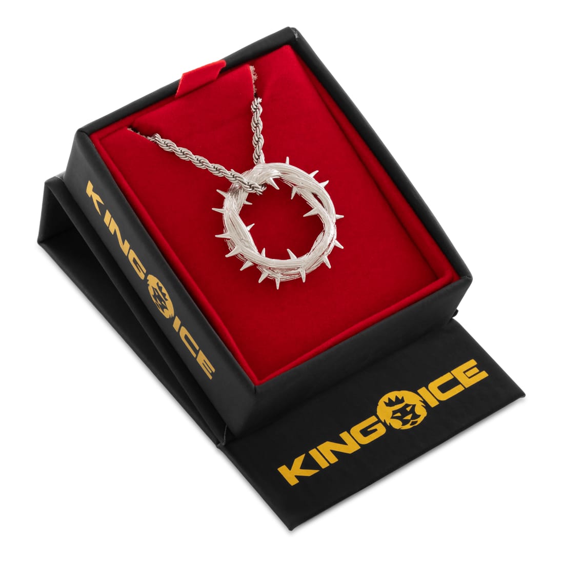 Crown of Thorns Necklace in by King Ice