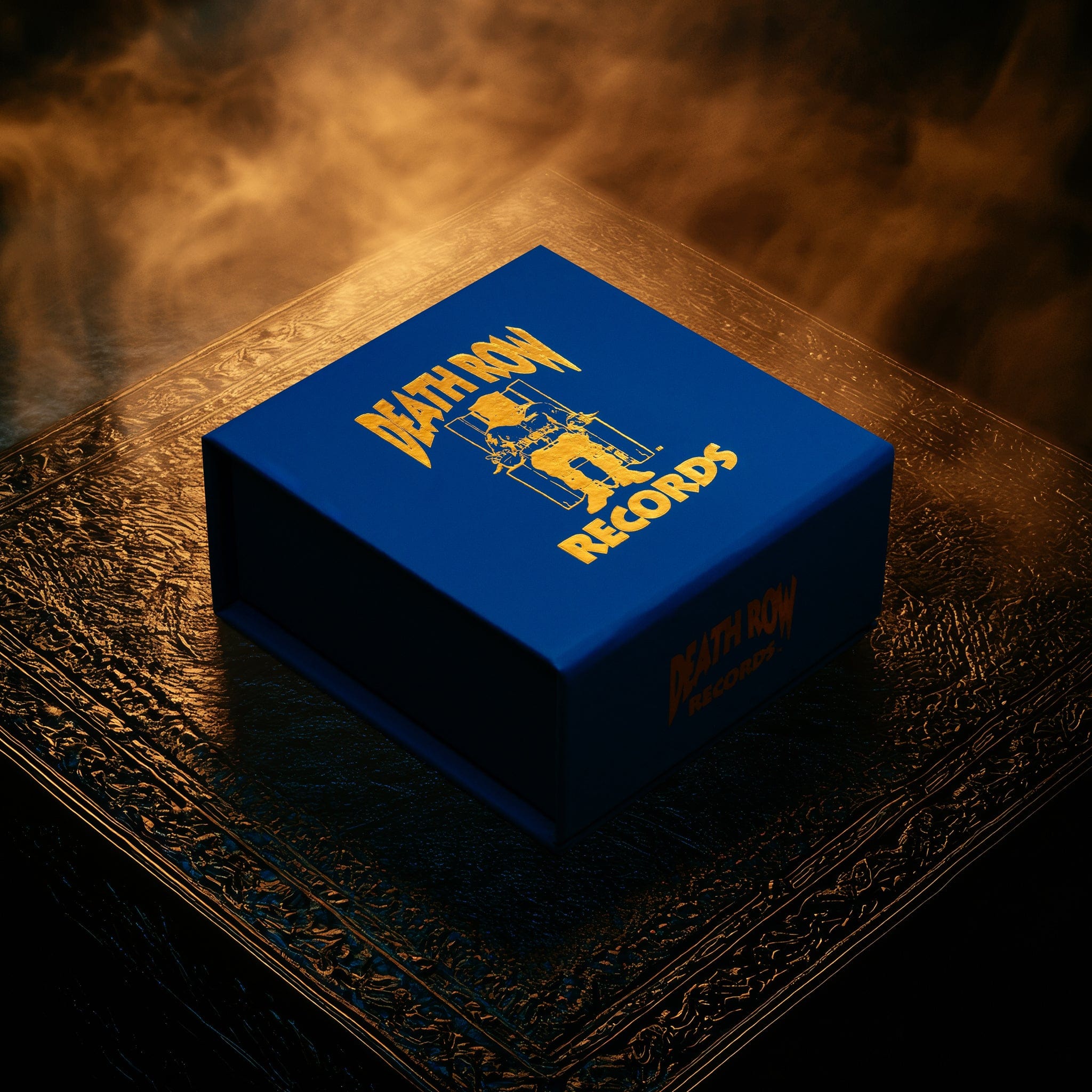 Death Row Records x King Ice - Iced Logo Necklace in by King Ice