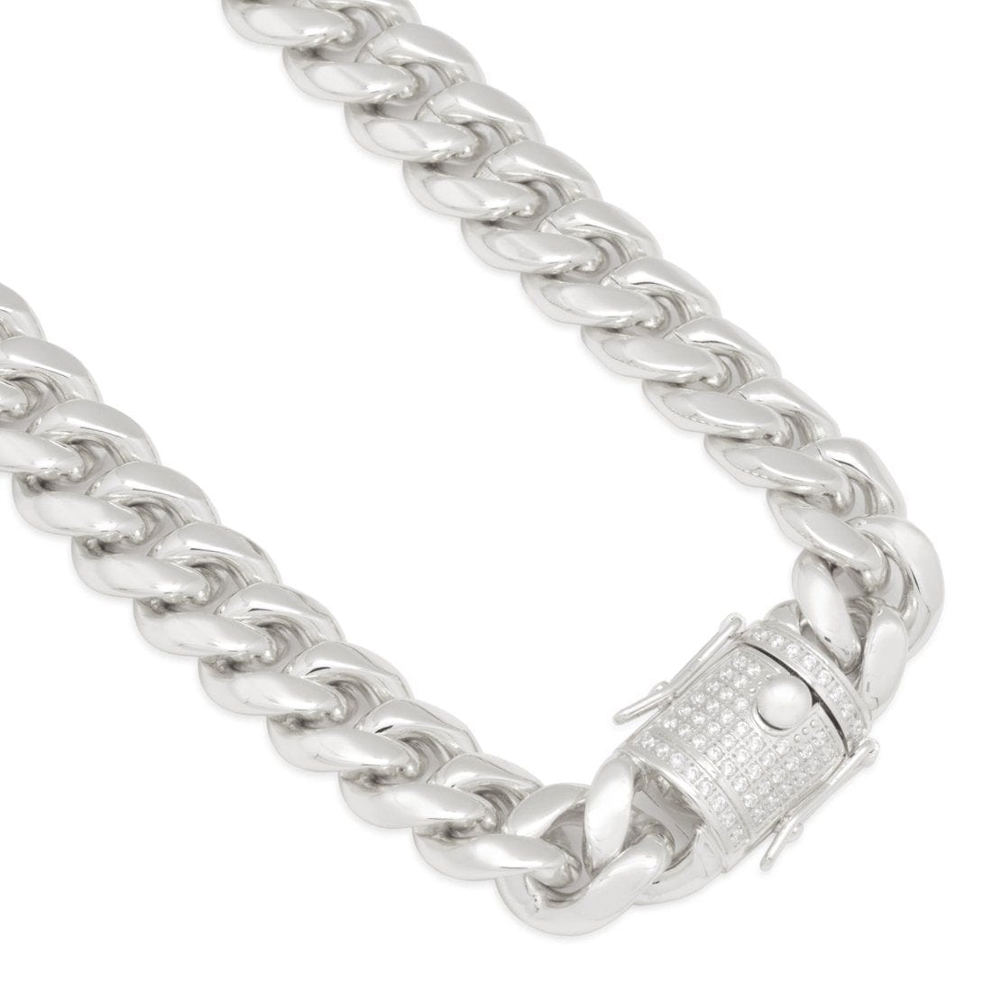 Death Row Records x King Ice - Solid Gold Iced Logo Necklace in Solid Gold / 14K Gold / 2.3" by King Ice