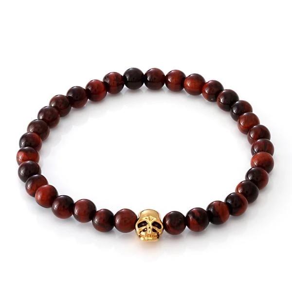Death's Wine Bracelet by MARZ in 14K Gold / 8.5" by King Ice