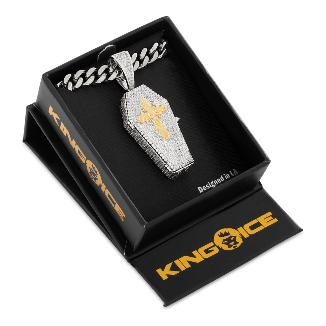 Designed by Mike Zombie - Bed for a Legend Stash Necklace in by King Ice