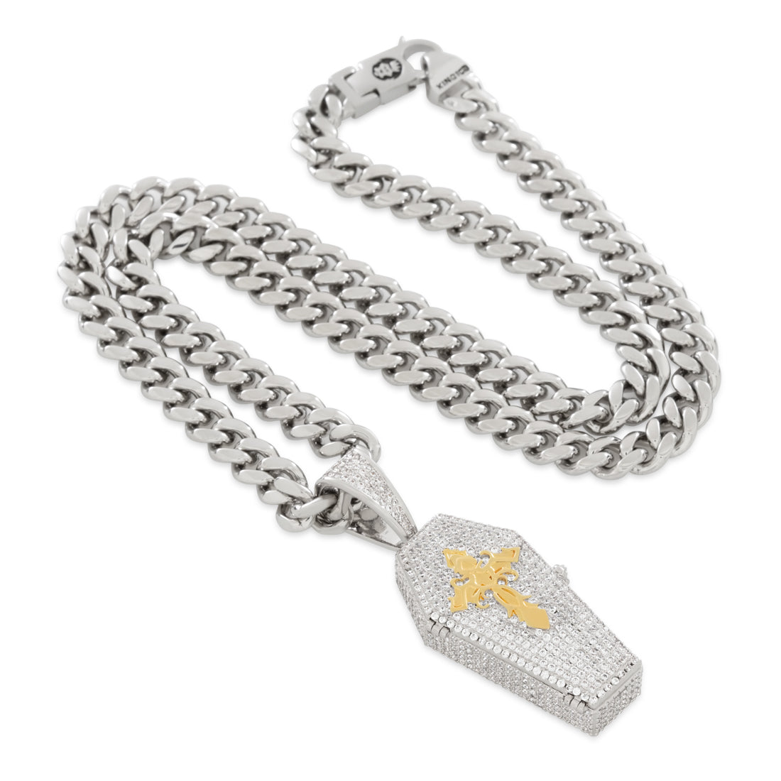 Designed by Mike Zombie - Bed for a Legend Stash Necklace in by King Ice