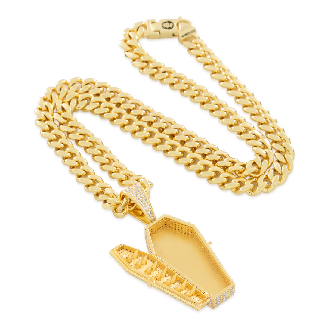 Designed by Mike Zombie - Bed for a Legend Stash Necklace in by King Ice