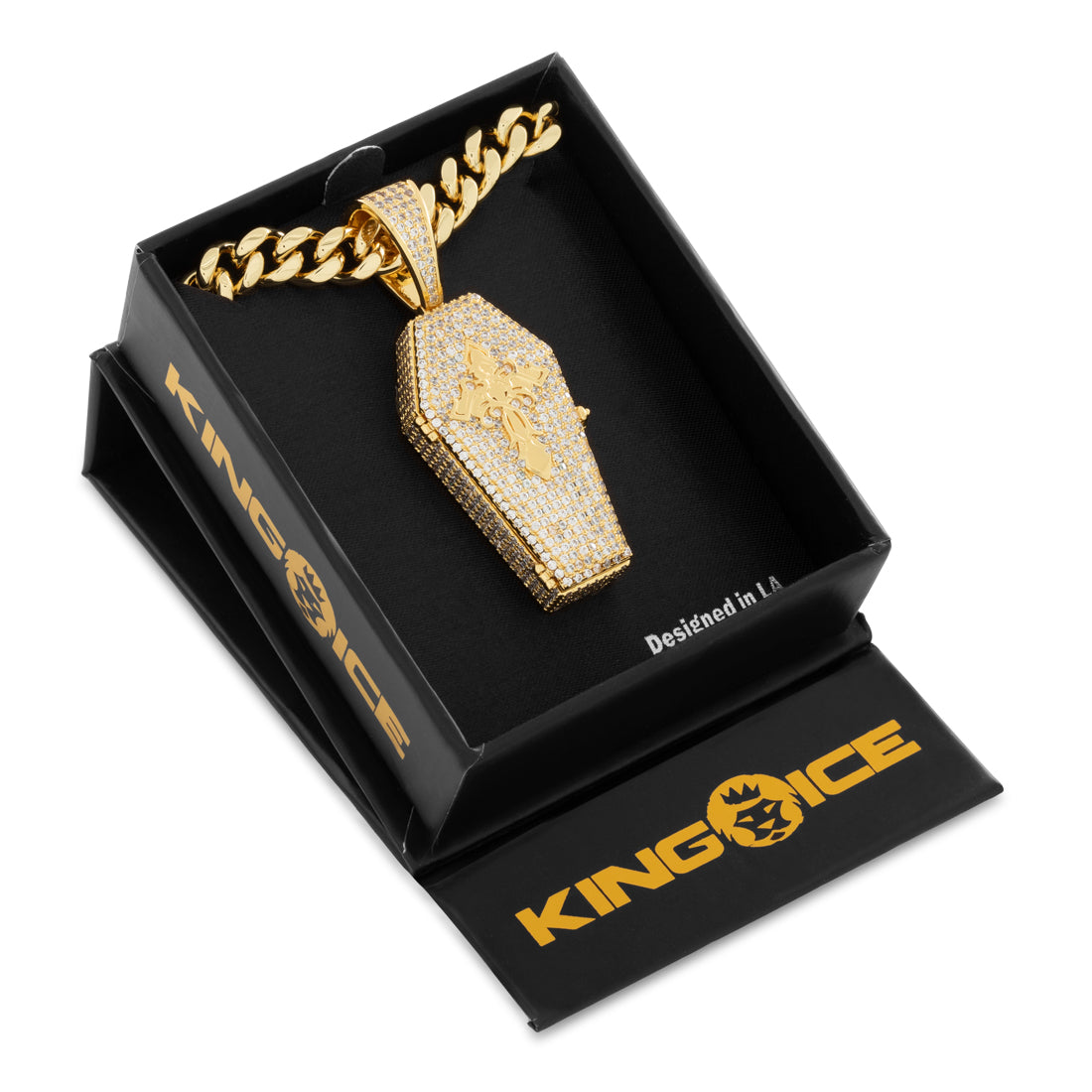 Designed by Mike Zombie - Bed for a Legend Stash Necklace in by King Ice