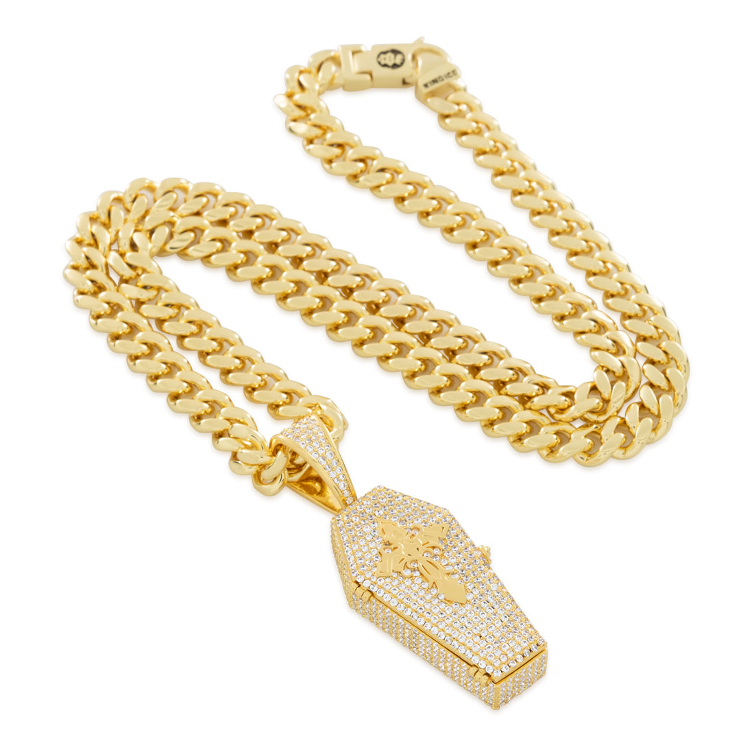 Designed by Mike Zombie - Bed for a Legend Stash Necklace in by King Ice