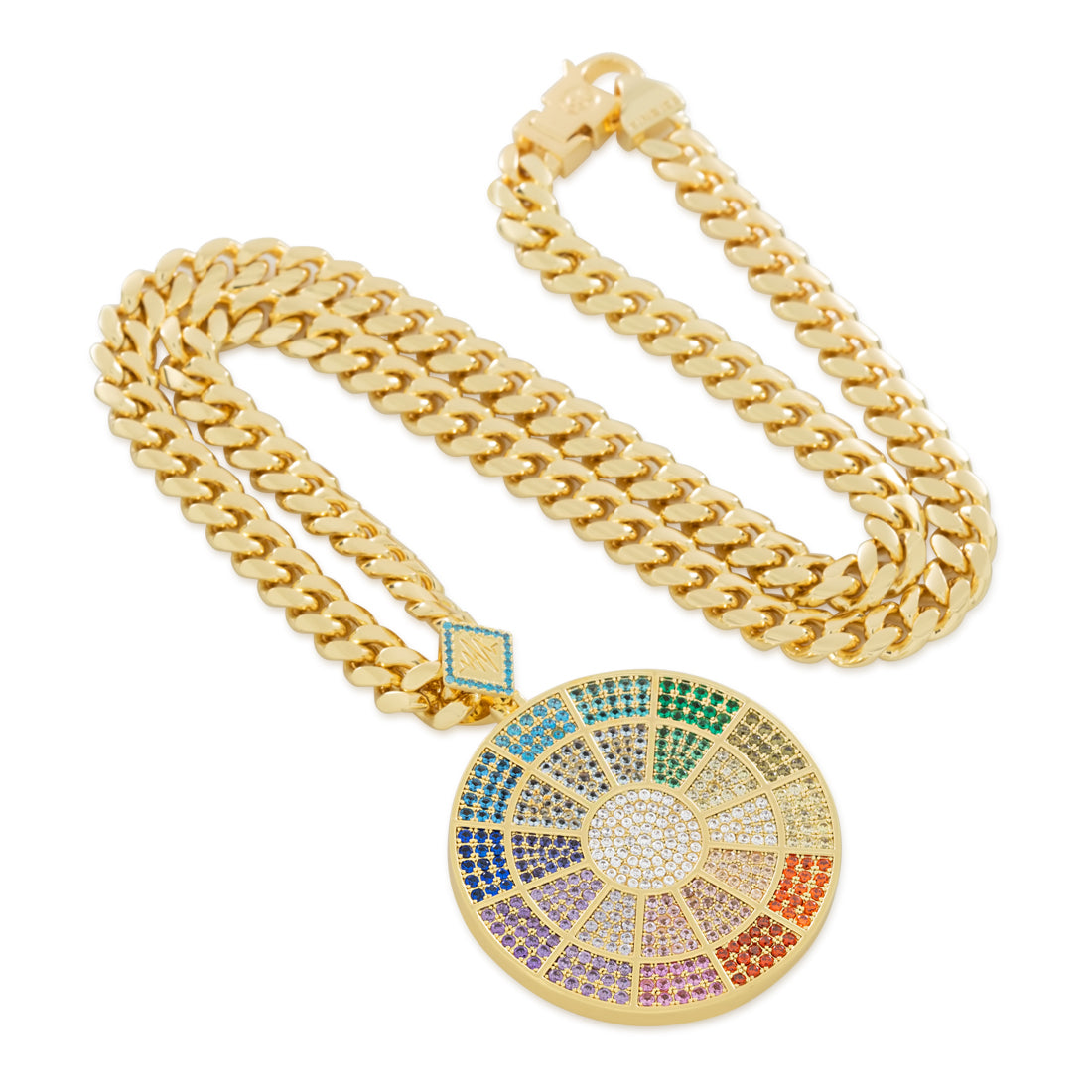 Designed by Mike Zombie - Z Major Necklace in Gold Plated / 14K Gold / 2.3" by King Ice