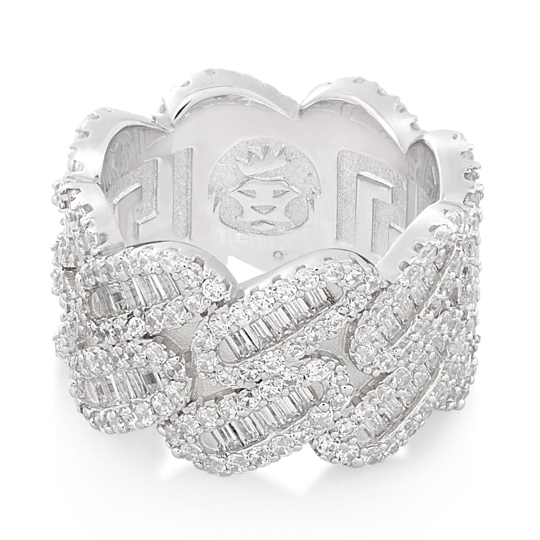 Diamond-Cut Miami Cuban Link Ring in by King Ice