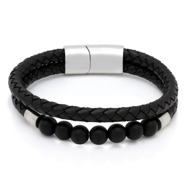 Double Band Bracelet in 8" by King Ice