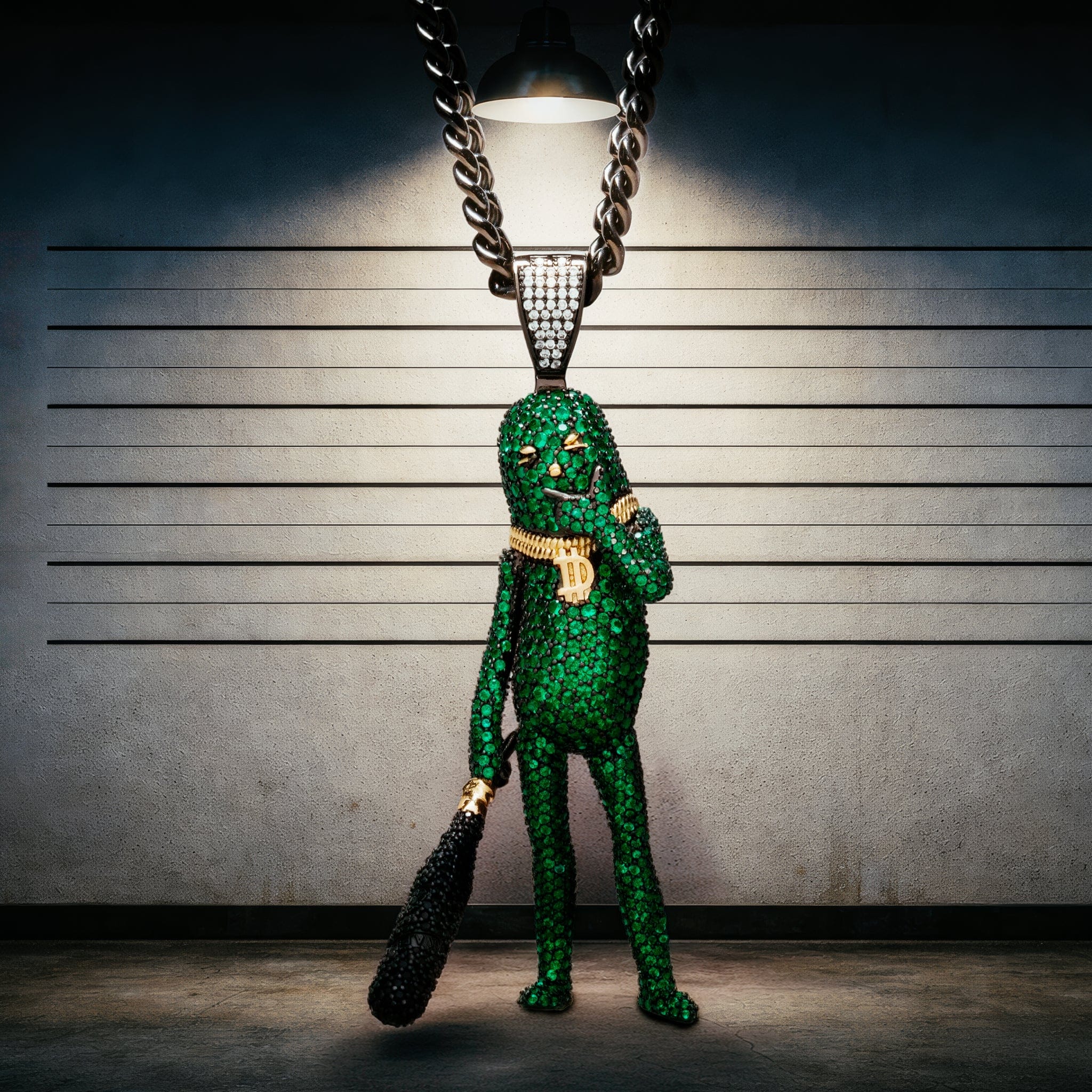 Fortnite x King Ice - Big Dill Necklace in by King Ice