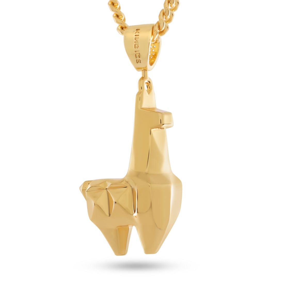 Fortnite x King ice - Crystal Llama Necklace in 2.4" by King Ice