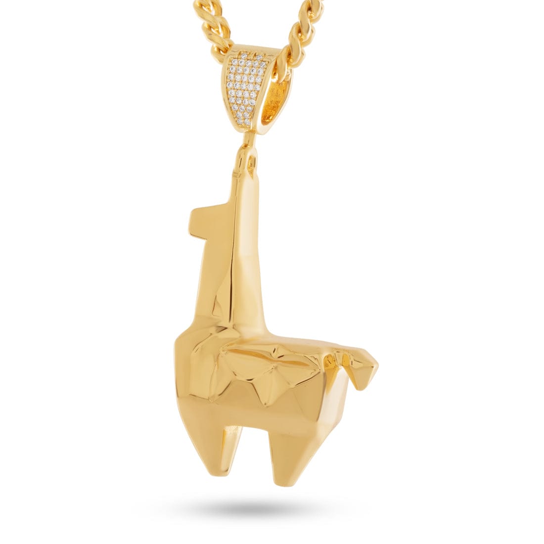 Fortnite x King ice - Crystal Llama Necklace in 2.4" by King Ice