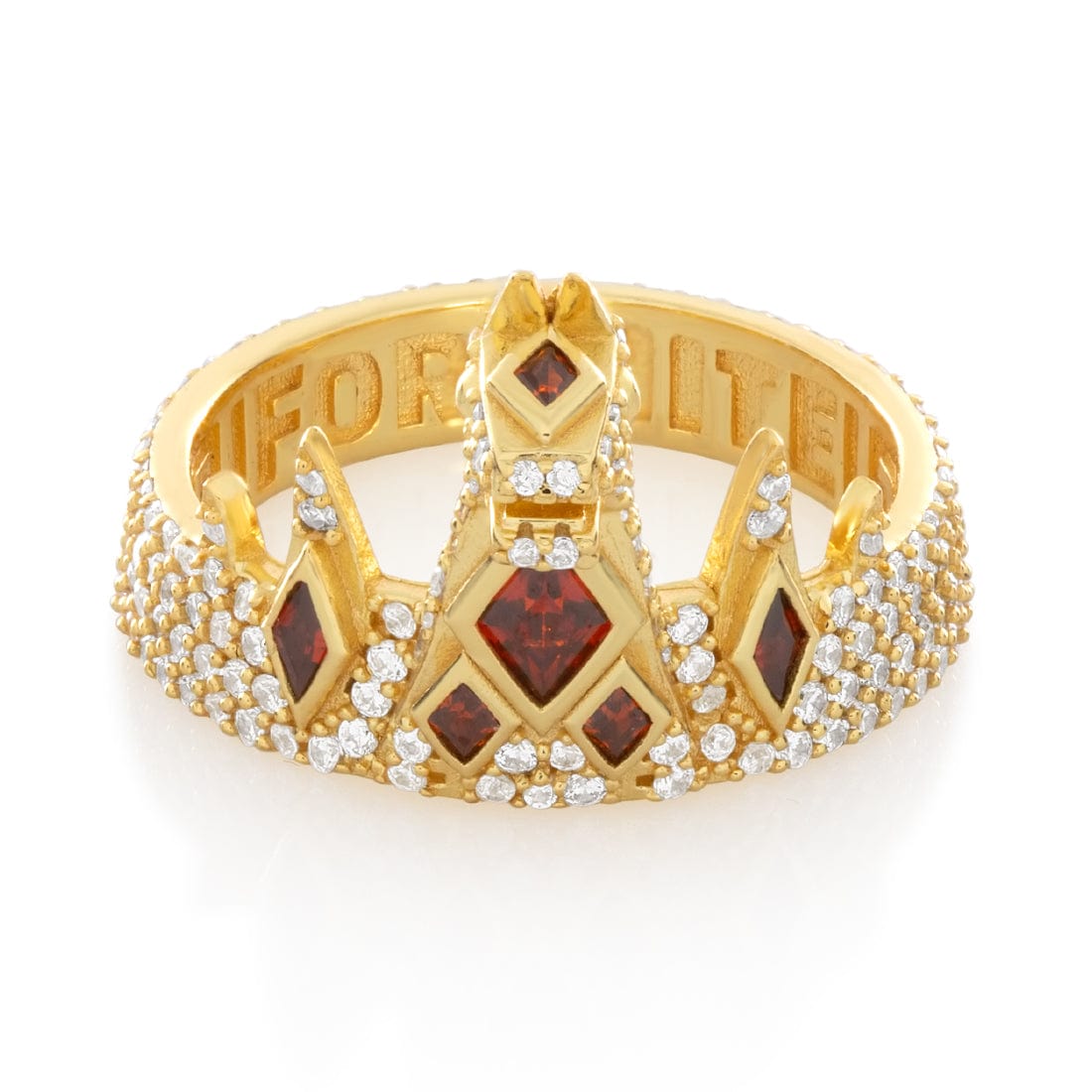 Fortnite x King Ice - Iced Victory Crown Ring in by King Ice