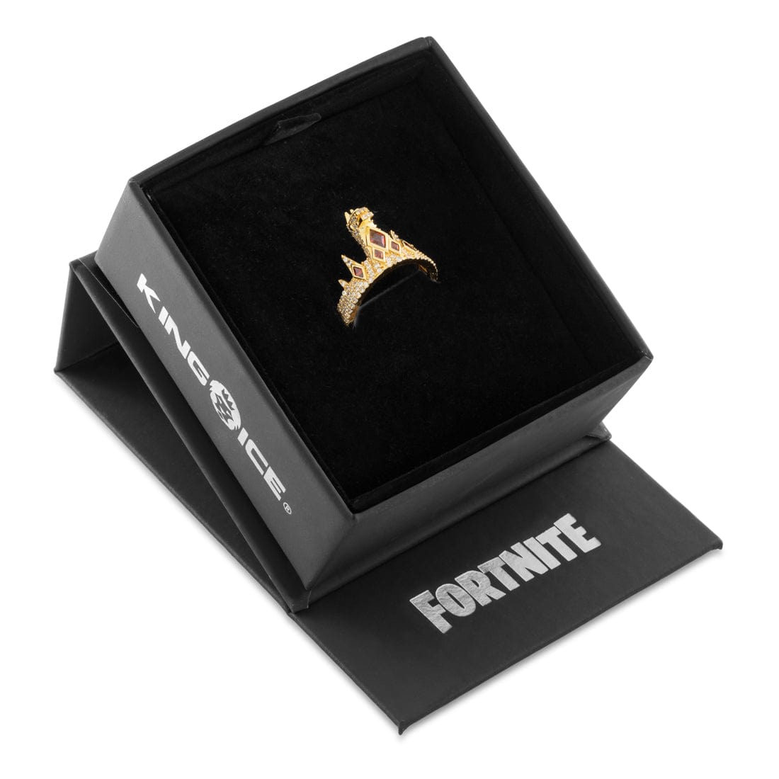 Fortnite x King Ice - Iced Victory Crown Ring in by King Ice