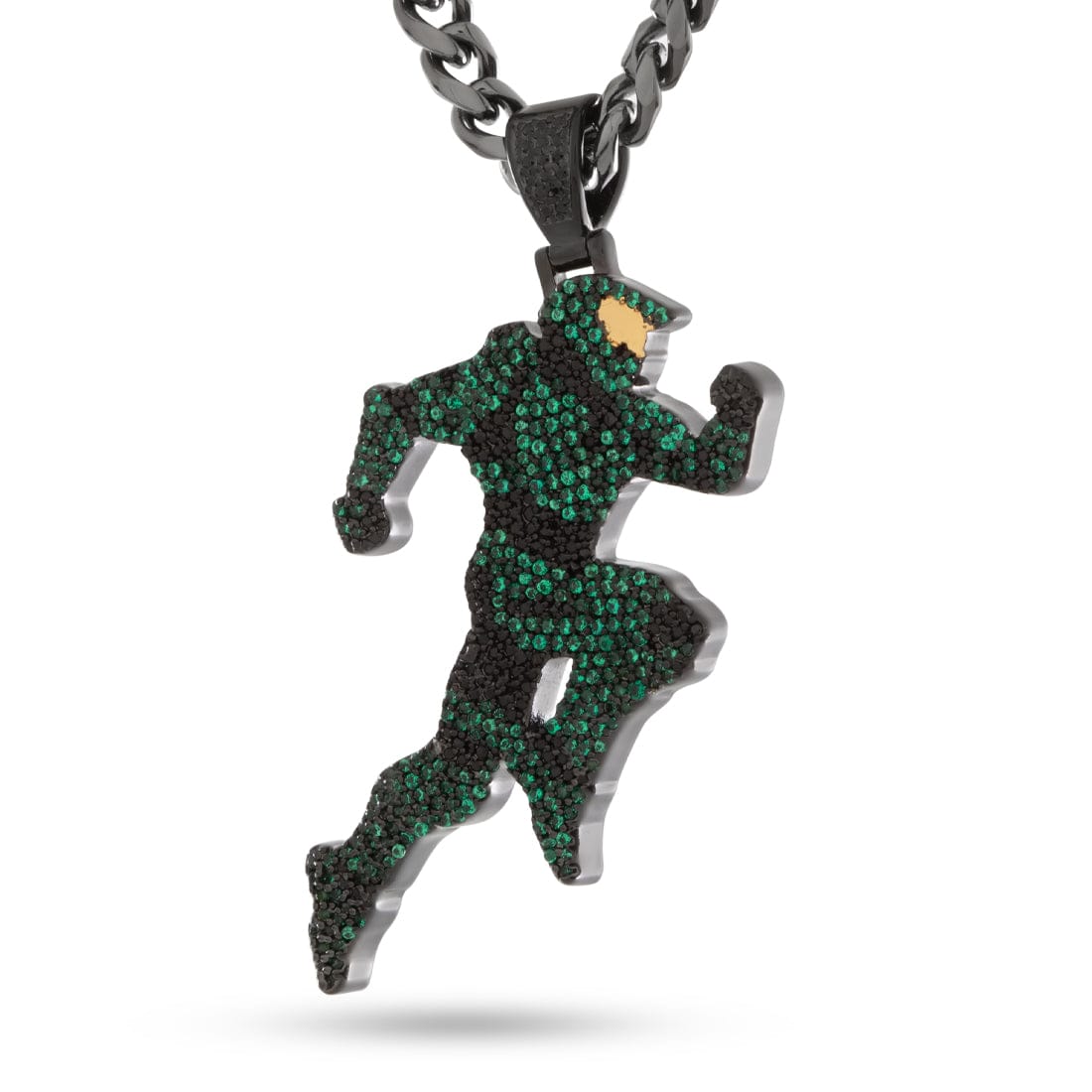 Halo x King Ice - Sprinting Master Chief Necklace in 2.1" by King Ice