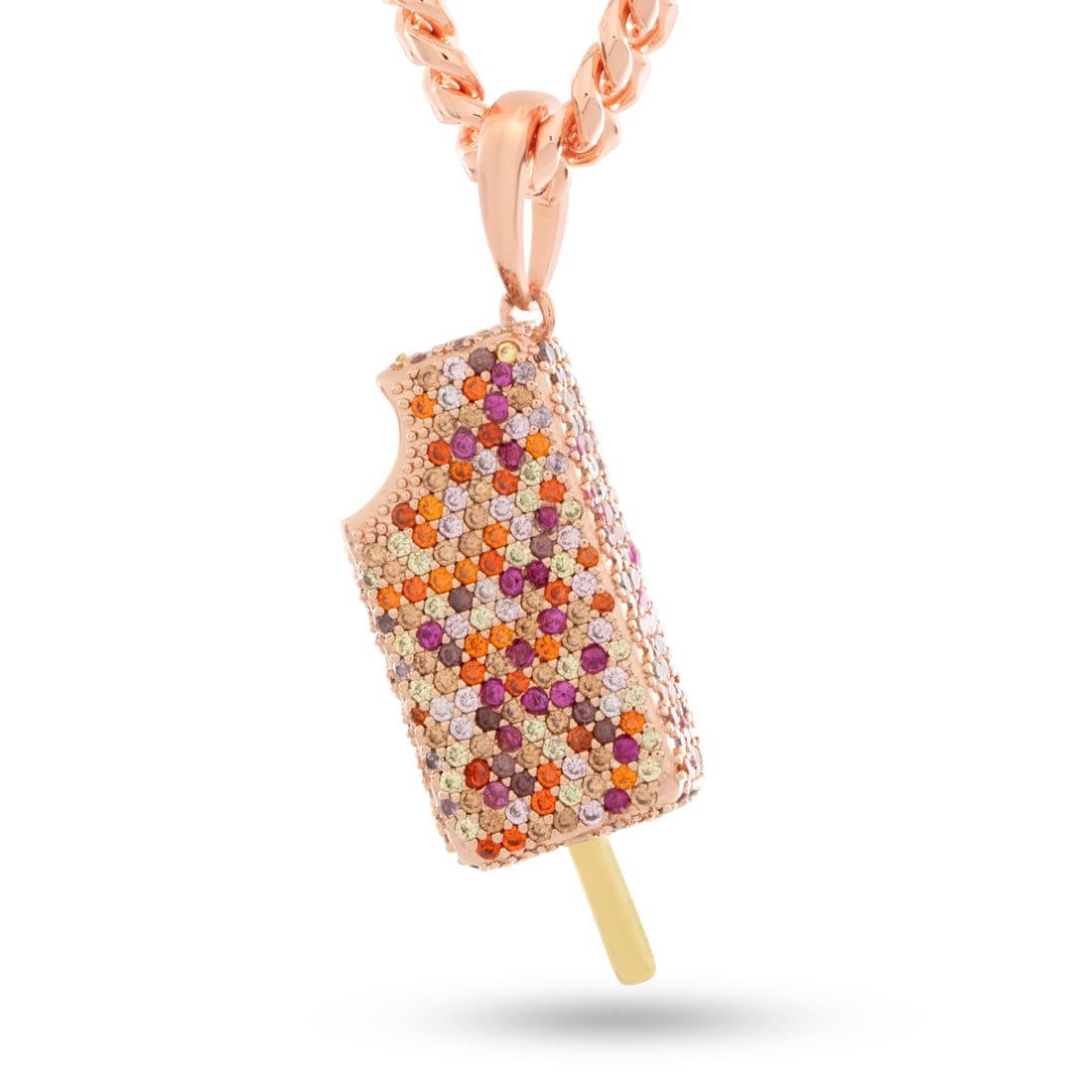 Ice Cream Collection x King Ice - Good Humor™ Strawberry Shortcake Necklace in by King Ice