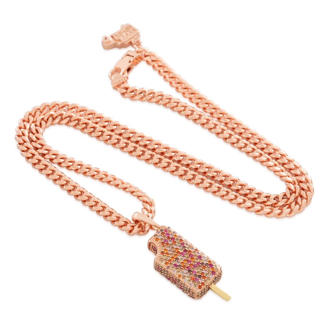 Ice Cream Collection x King Ice - Good Humor™ Strawberry Shortcake Necklace in by King Ice