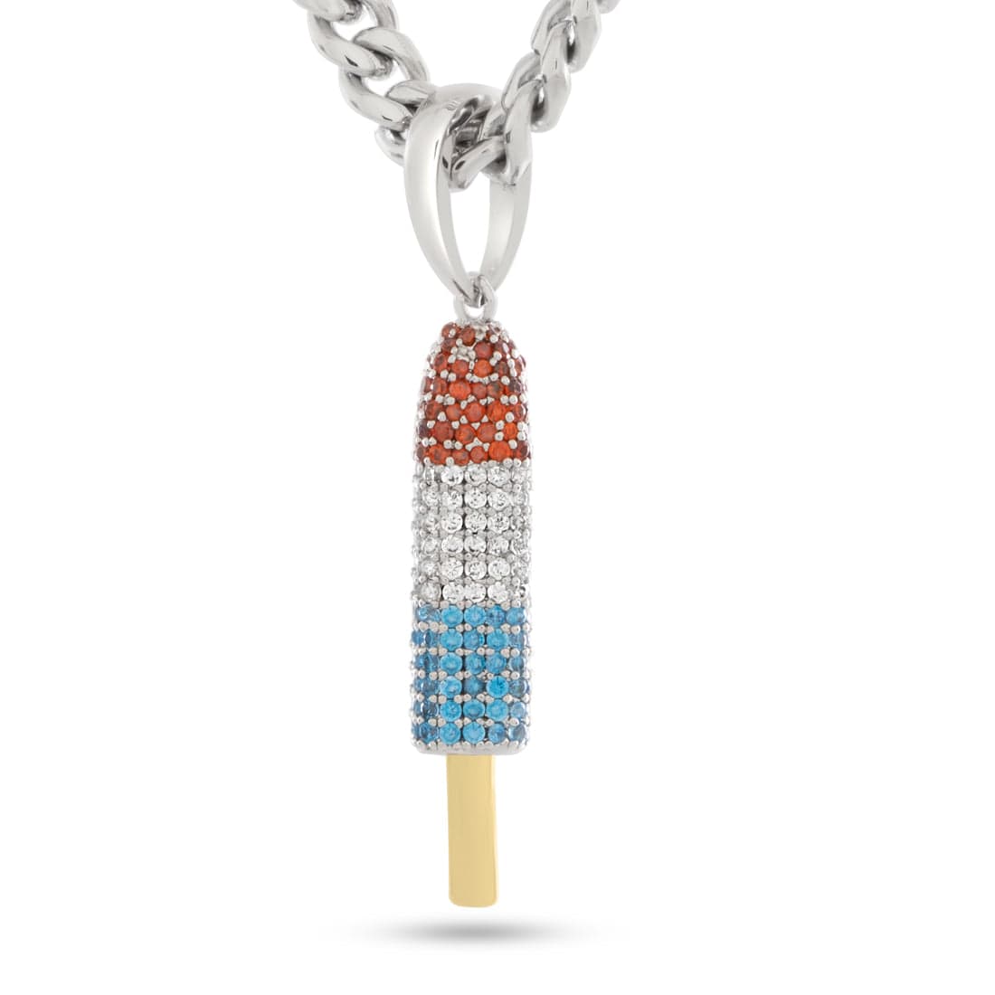 Ice Cream Collection x King Ice - Popsicle™ Firecracker™ Necklace in by King Ice
