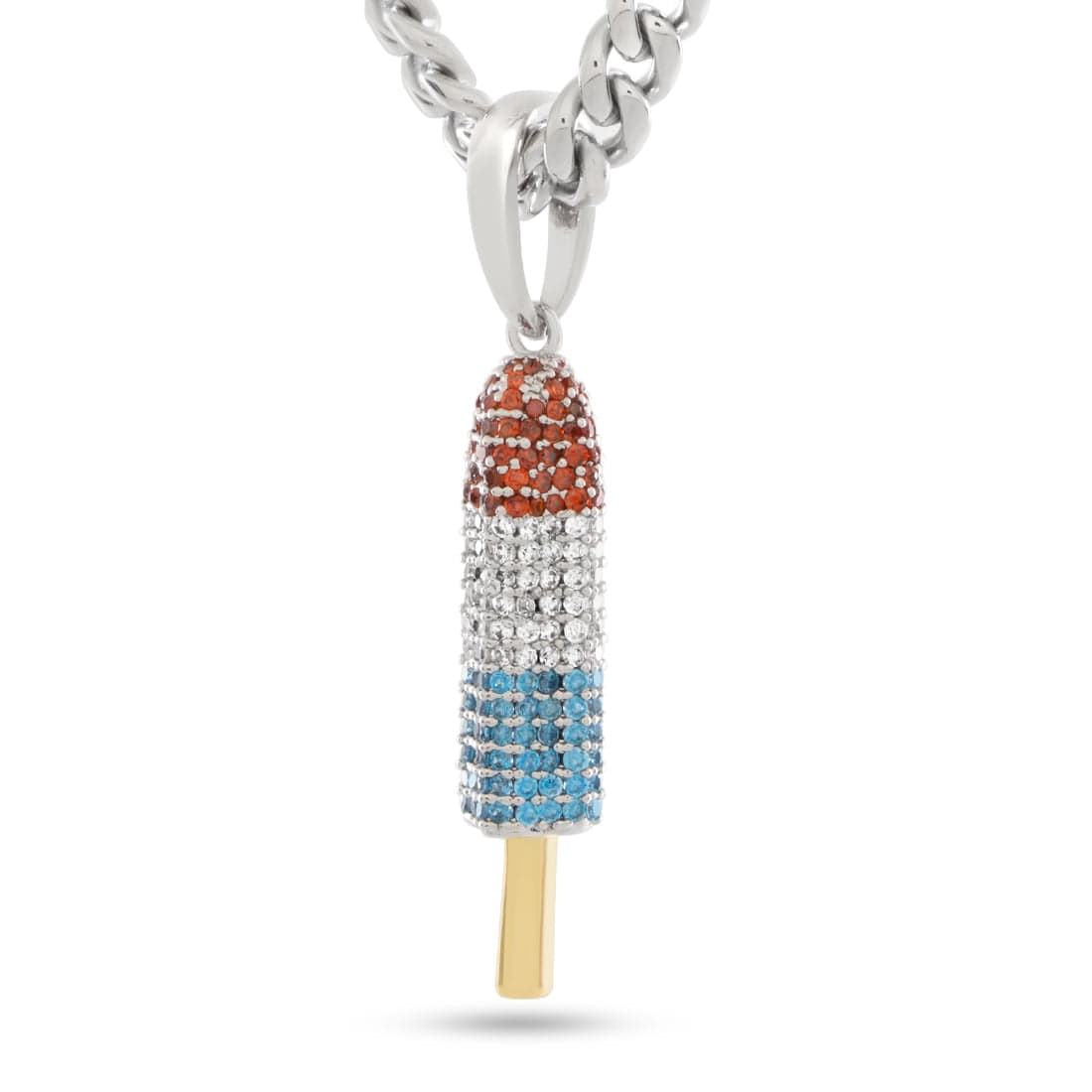 Ice Cream Collection x King Ice - Popsicle™ Firecracker™ Necklace in by King Ice