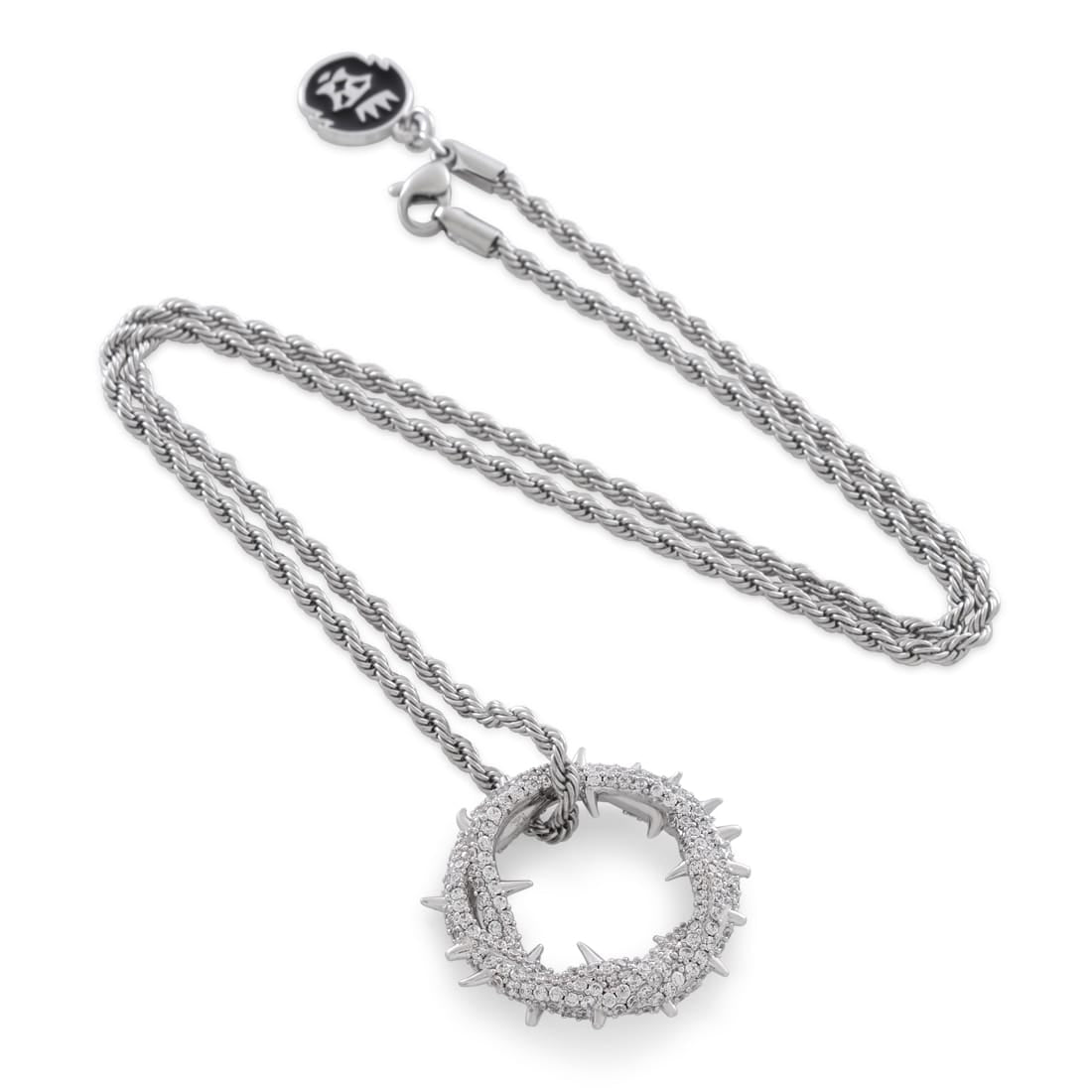Iced Crown of Thorns Necklace in by King Ice