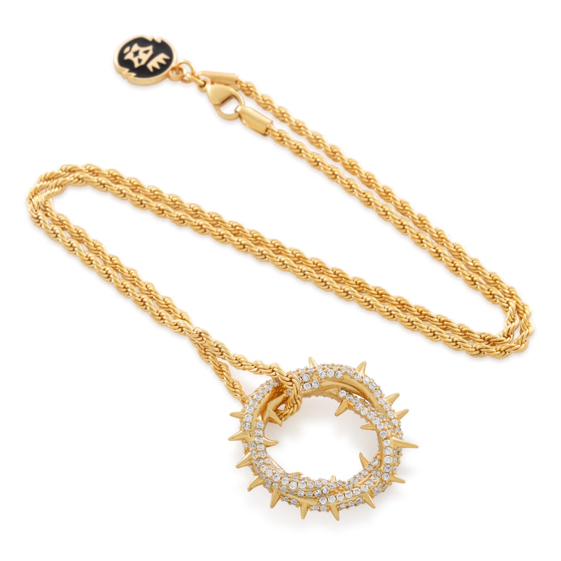 Iced Crown of Thorns Necklace in by King Ice