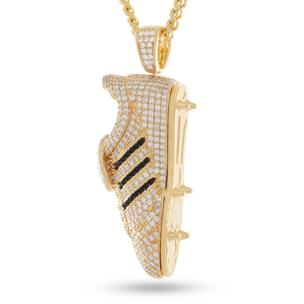 Iced Striker Cleat Necklace in by King Ice