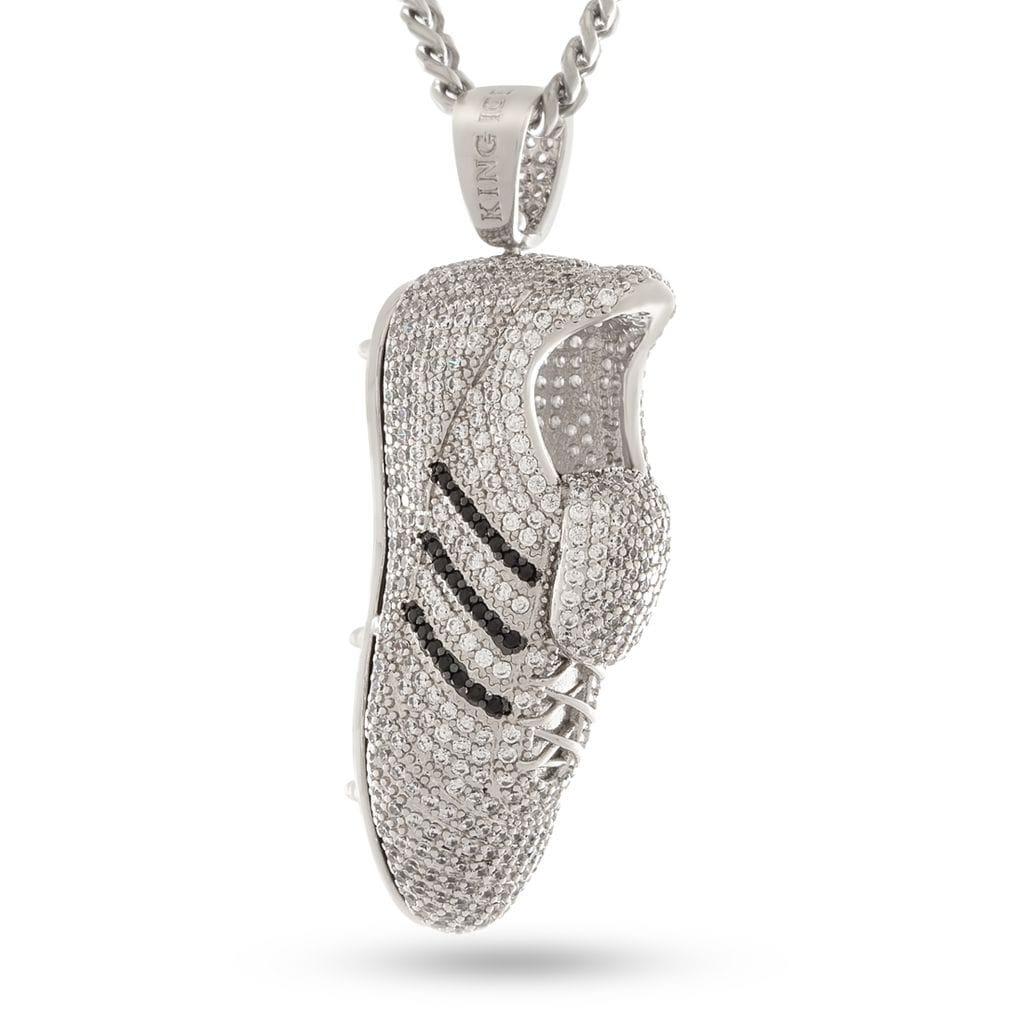 Iced Striker Cleat Necklace in by King Ice