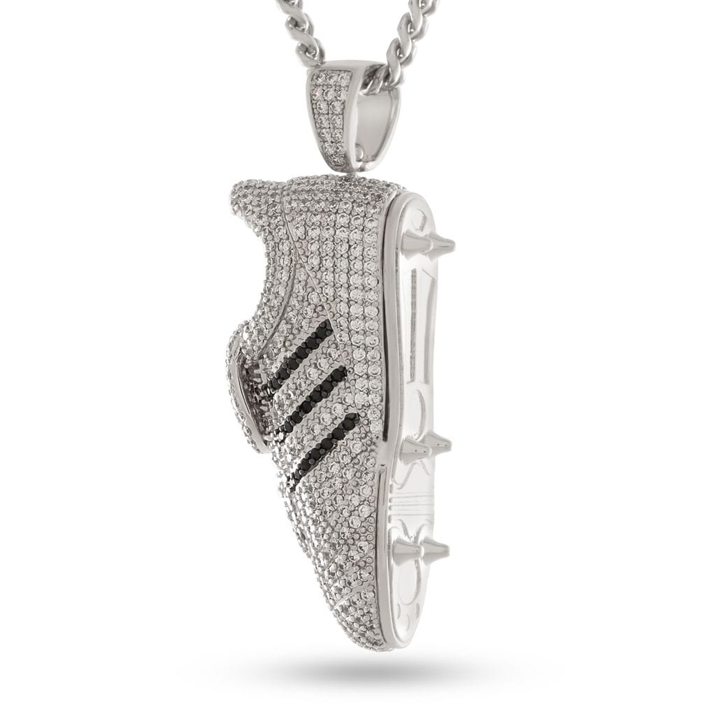 Iced Striker Cleat Necklace in by King Ice