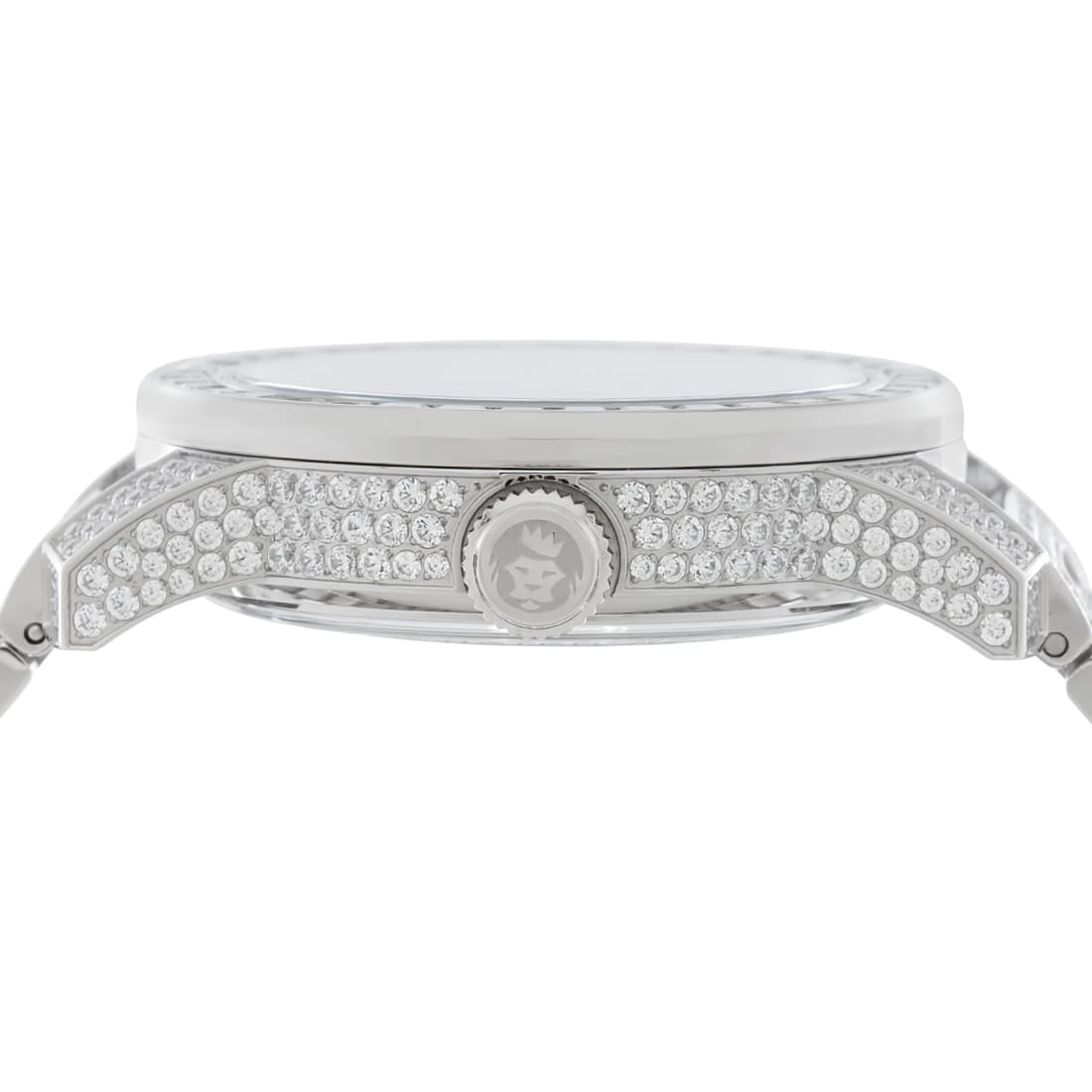 Iced Sunset Automatic Watch: Silver Case / Frost Dial in by King Ice