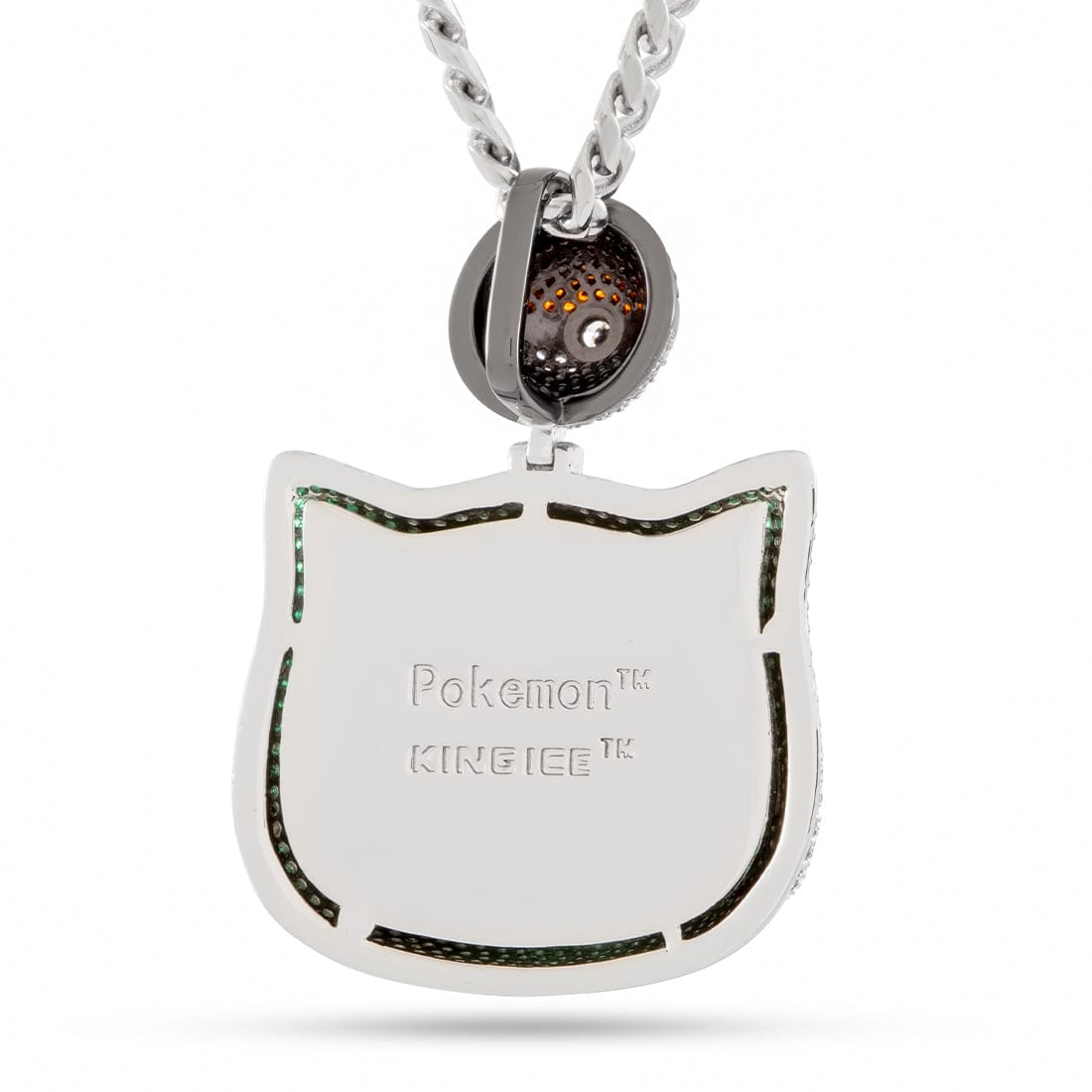 King Ice | Pokémon - Bulbasaur Necklace in 14K Gold / 2" by King Ice