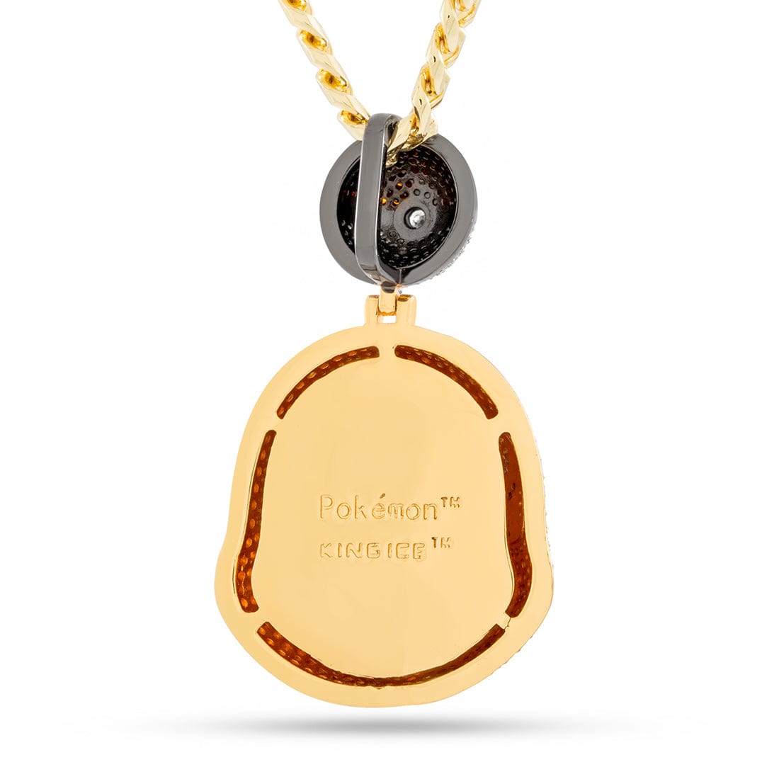 King Ice | Pokémon - Charmander Necklace in 14K Gold / 2.1" by King Ice