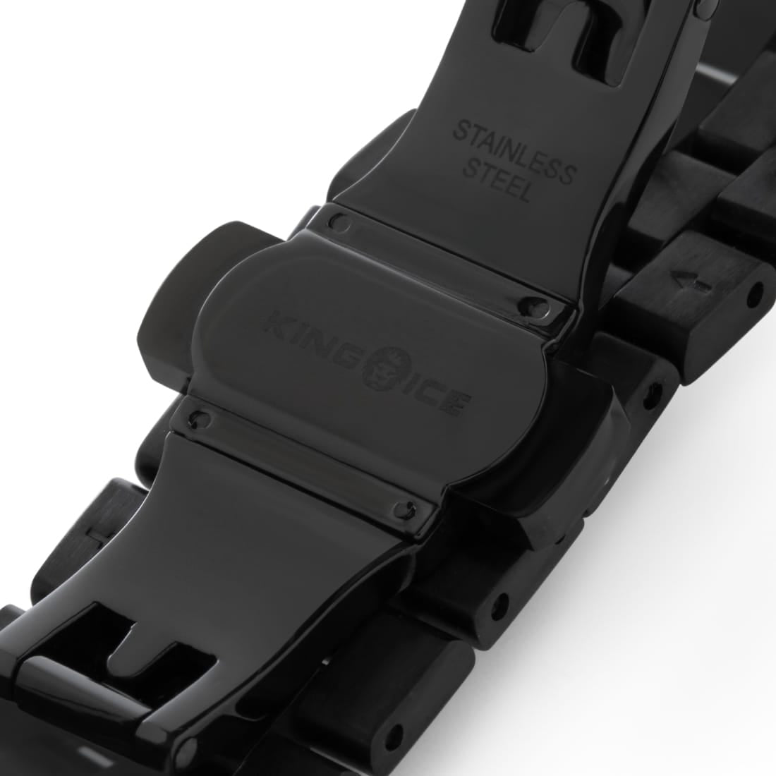 Melrose Watch: Black Case / Black Dial in by King Ice