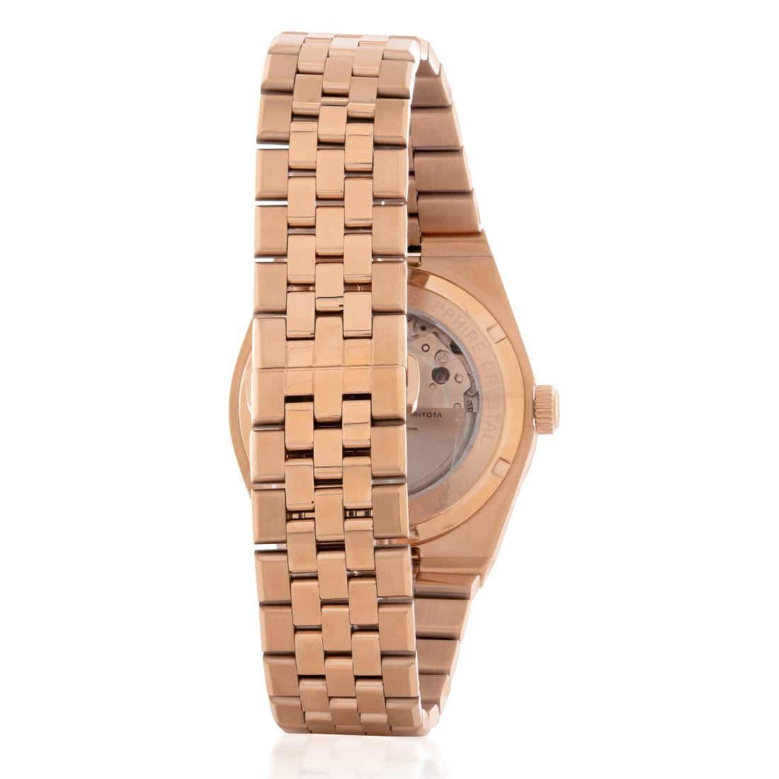 Melrose Watch: Rose Case / Chocolate Dial in by King Ice