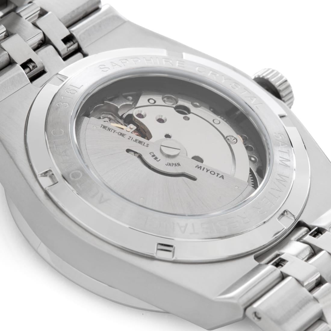 Melrose Watch: Silver Case / White Dial in by King Ice
