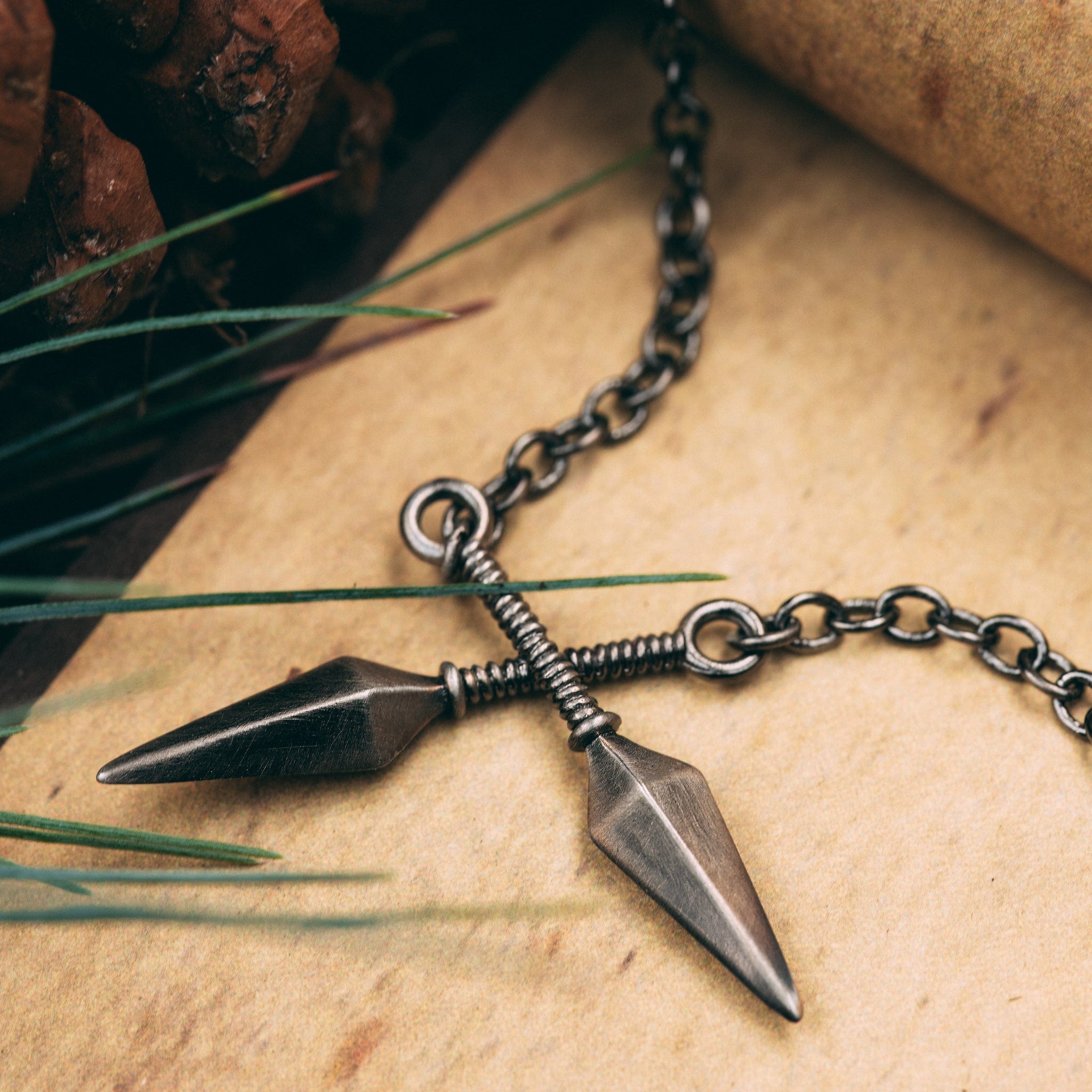 Naruto x King Ice - Ninja Tool Necklace in 0.6" by King Ice